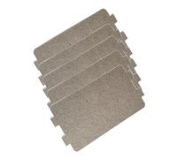 Josenidny 5 Pezzi di Guida D' Addensata Pezzi di Ricambio Accessori Coperchio Foglio di Copertura per Forno a Microonde Universale per Riparazione Piastra in Mica