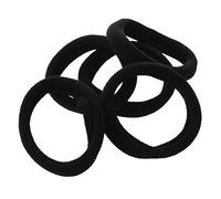 Josenidny 5 Pezzi Nero Fascia Legame Capelli Supporto per coda di