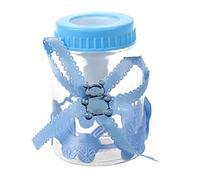 Josenidny 50 pezzi/ bottiglia di bomboniera parte forniture per biberon e regali box baby shower battesimo decorazione (blu ) 9 x 4 cm