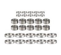 Josenidny Cuscinetti a Sfera in Acciaio e Metallo 30 Pezzi per ZD -10 DBX10 10421-S 9102 1/10 Parti di Ricambio Auto , Accessori