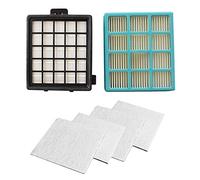 Josenidny Filtro HEPA 2 pezzi e filtro in cotone motore 4 pezzi per FC8134 FC8135 FC8136 FC8142 FC8146 FC8148 FC8140 FC8144