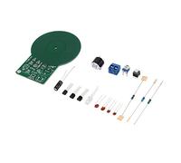 Josenidny Metal Detector Semplice Meno di 60 Mm, per Assemblare il Kit, Pratica Saldatura Elettronico fai da te, Buzzer Sensore di Metallo DC 3-5 V
