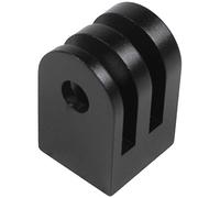 Josenidny Mini treppiede in lega di alluminio Adattatore per fotocamera esterna per tutti gli accessori monopiede a vite da 1/4 di pollice