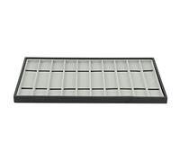 Josenidny Supporto per Cinturino 10 Slot, per Cinturino Coperchio Trasparente, Organizer per Cinturini, Vassoio Impilabile per Cinturini A