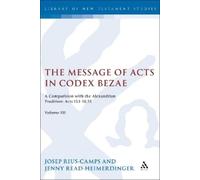 Josep Rius-Camps Jenny Read-Heimerdi The Message of Acts in Codex B (Tascabile)