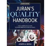 Joseph A. Defeo Juran's Quality Handbook 7E (PB) (Tascabile)