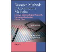 Joseph Abramson Z. H. Abramso Research Methods in Community Medicin (Tascabile)