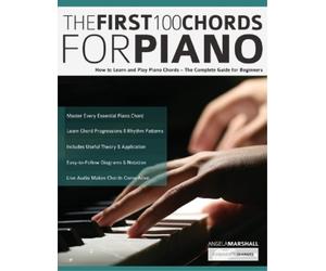 Joseph Alexander Angela Marshall The First 100 Chords for Piano (Tascabile)