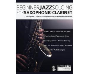 Joseph Alexander Buster B Beginner Jazz Soloing for Saxophone & Clar (Tascabile)