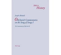 Joseph Alobaidi Old Jewish Commentaries on the Song of Songs I (Tascabile)
