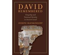 Joseph Blenkinsopp David Remembered (Tascabile)