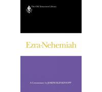 Joseph Blenkinsopp Ezra-Nehemiah (Tascabile) The Old Testament Library