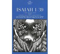 Joseph Blenkinsopp Isaiah 1-39 (Tascabile) Anchor Yale Bible Commentaries