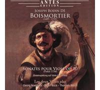 Joseph Bodin de Boismorti Boismortier: Sonates pour Viole, Op. 50 Paris 17 (CD)