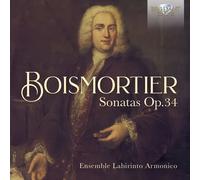 Joseph Bodin De Boismortier Boismortier: Sonatas, Op. 34 (CD) Album