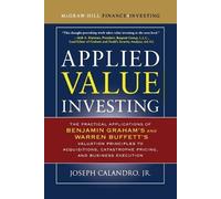 Joseph Calandro Applied Value Investing (Pb) (Tascabile)