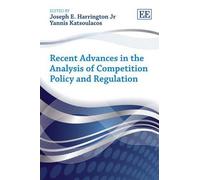 Joseph E. Harri Recent Advances in the Analysis of Competitio (Copertina rigida)