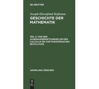 Joseph Ehrenfri Von Der Auseinandersetzungen Um Den Calculus (Copertina rigida)
