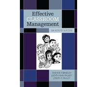 Joseph F. Pauley Dianne F. Bradley Judith An Effective Classroom Ma (Tascabile)