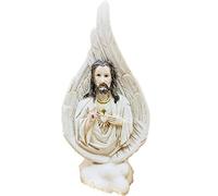 Joseph Gesù Sacra Famiglia Statue Vergine Maria e Figure Bambini Sculture Angelo Blessioni Statuette Figurina Religio Cattolico Cristiano Decor Ornament Church Supply Gift, Gesù Art Collection