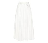 Joseph - Gonna Siddons in Lino e Cotone - - Skirts - Donna - Bianco - S