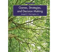 Joseph Harrington Games, Strategies, and Decision Making (Copertina rigida)