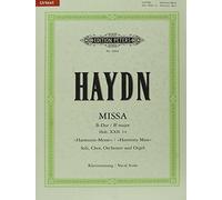 Joseph Haydn An Missa in B Flat Hob. Xxii:14 Harmony Mass (Vocal Sco (Tascabile)