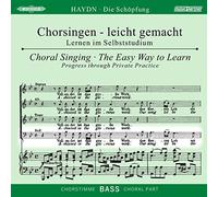 Joseph Haydn Die Schöpfung Hob.XXI:2, Chorstimme Bass (CD)