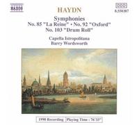 Joseph Haydn Haydn Symphonies - No. 85 'La Reine', No. 92 'Oxford' & No. 10 (CD)
