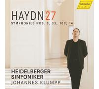 Joseph Haydn Haydn: Symphonies Nos. 3, 33, 108, 14 - Volume 27 (CD) Album