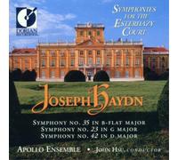 Joseph Haydn Joseph Haydn: Symphonies for the Esterhazy Court (CD) Album