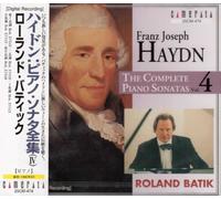 Joseph Haydn - Sons Pno-Vol. 4