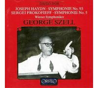 Joseph Haydn Symphony No. 93/symphony No. 5 (Szell, Vso) (CD) Album