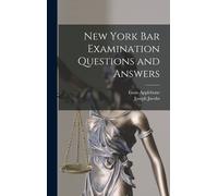 Joseph Jacobs Louis A New York bar Examination Questions and (Copertina rigida)