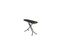 Joseph Joseph Asse da stiro Glide Plus 135 x 45 cm con altezza regolabile e asse da stiro a vapore resistente al calore, facile da riporre, fodera in cotone a 4 strati, nero/blu