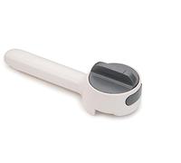 Joseph Joseph Can-Do Plus Apriscatole e Tira Anello, Apri barattoli manuale con manico lungo per una miglior presa, Plastica, Bianco/Grigio