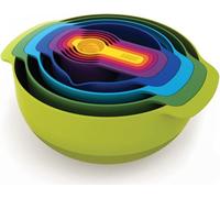 Set 9 Pezzi Preparazione Alimenti Nest 9 Plus - multicolor