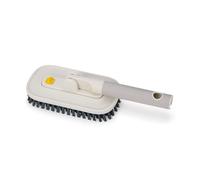 Joseph Joseph CleanTech Spazzola 2-in-1 per Pulizia Piastrelle e Fughe, con Setole a V, Manico Antiscivolo