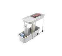 Joseph Joseph CupboardStore Carrello Portaoggetti a 2 Ripiani con Ruote, Organizer Sottolavello, Plastica Riciclata