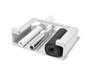 Joseph Joseph CupboardStore Porta Pellicola, Carta Stangola e Sacchetti Sotto mensola, Salvaspazio, Plastica Riciclata, Grande