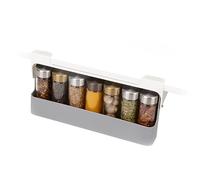 Joseph Joseph CupboardStore, Porta Spezie da Sottopensile per la Cucina, Organizer Spezie Cucina, Grigio