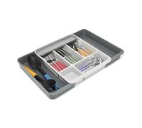 Joseph Joseph DrawerStore Vassoio Espandibile Porta Posate, Utensili e Accessori da Cucina, Plastica Riciclata