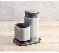 Joseph Joseph Duo Distributore di sapone Polipropilene Grigio 126mm x 97mm x 146mm