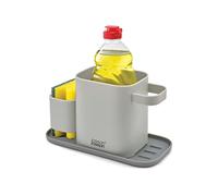 Joseph Joseph Duo Organizzatore per Lavandino Cucina, Organizer lavello con supporto per spugna, Grigio