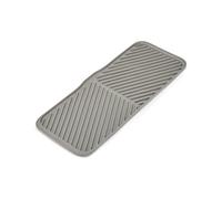 Joseph Joseph Duo Tappetino Scolapiatti in Gomma, Pieghevole ed Antiscivolo per lavello cucina, Grigio