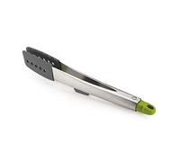 Joseph Joseph Elevate Pinze in Acciaio Inossidabile con Punta in Silicone, Resistente al Calore, Manico Salvaspazio Bloccabile, 30.5cm