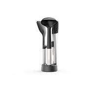 Joseph Joseph Elevate Set di 3 Utensili Cucina, Accessori in Silicone, Mestolo, Spatola, Pinze, senza BPA, Antiaderenti, Resistenti al Calore, Manici in Acciaio Inox, con Portautensili