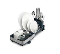 Joseph Joseph Extend Slim Scolapiatti Espandibile, Acciaio Inox, Portaposate Rimovibile, Beccuccio Girevole