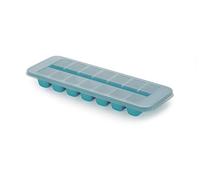 Joseph Joseph Flow - Vaschetta per cubetti di ghiaccio facile da riempire, con coperchio, impilabile, capacità 14 cubetti