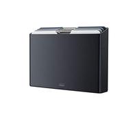 Joseph Joseph Folio - Set di 4 pezzi, Taglieri da cucina in plastica, con custodia porta taglieri- Grande, Grafite/Blu sfumato